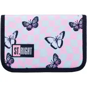 St. Majewski Federmappe Etui Kinder Mädchen ST.RIGHT Schmetterling Mäppchen