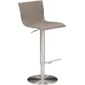 Mayer Barstuhl Sitzmöbel 1226 39,5 x 43 x 81 cm Stahl chrom matt/taupe