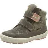 Superfit 1 009314-2010 Mädchen Schnürboots Groovy Grau, Grau, Gr. 27
