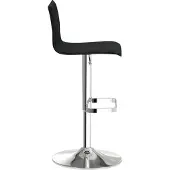 Mayer Barstuhl Sitzmöbel 1212 45 x 47 x 79 cm Stahl chrom/anthrazit