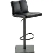 Mayer Barstuhl Sitzmöbel 1285 42 x 46 x 78 cm Stahl schwarz/schwarz 1285_14_81007