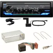 JVC KD-X482DBT Bluetooth DAB USB Einbauset für Citroen Berlingo bis 2007