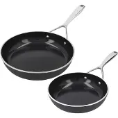 Demeyere Alu Plus 3 Keramik Bratpfannen-Set - Ceraforce - 20 & 24 cm - Pfannen für gesunde Zubereitung