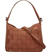 Samantha Look Umhängetasche "Damen echt Leder, Made in Italy", Damen, Gr. B/H/T: 28cm x 22cm x 11cm onesize, braun (cognac), Leder, Taschen Umhängetasche, echt Leder, Made in Italy