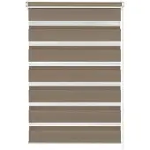 Gardinia EASYFIX Doppelrollo mocca 120 x 150 cm