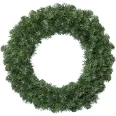 Everlands Tannenkranz 60cm künstlich Indoor & Outdoor grün