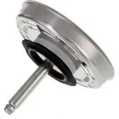 BLANCO 118477 Siebkörbchen RADIAL 3,5 Zoll für Excenter - 20 Schlitze / Verschlussstopfen / Ab- und Überlaufgarnitur