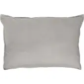TRAUMSCHLAF Uni Single Jersey Bettwäsche Eschle Kissenbezug 2x 40x80 cm grey