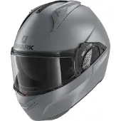 Shark Evo GT Blank Matt Anthrazit Klapphelm Größe XS