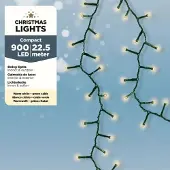Kaemingk Lichterkette Weihnachtsbeleuchtung Lumineo Compact 900 LED-Leuchten warmweiß 22,5m