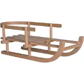 Sonstiges Puppen-Schlitten Holz, L: 46cm/B: 20cm