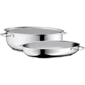 WMF 07.8801.6040, 8,5 l, Rund, Edelstahl, Edelstahl, Edelstahl, Keramik, Gas, Halogen, Induktion, Versiegelte Platte
