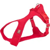 Trixie Comfort Soft Touren-Geschirr - rot - 30–45 cm/15 mm