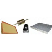 MAPCO Filterset Inspektionspaket Filtersatz für VW Golf IV Schrägheck (1J1) Golf IV Variant (1J5) für AUDI A3 Schrägheck (8L1) TT Coupe (8N3)