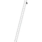 Proregal Sprossen-Anlegeleiter ohne Traverse 24-Sprossen