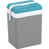 Eda Plastiques EDA Kühlbox Kunststoff 15 Liter grau / lagunenblau