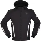 Modeka Clarke Sport Motorrad Jacke, schwarz/weiß, 3XL