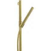 Hansgrohe AXOR Starck Brauseset 0,90 m, mit Stabhandbrause 2-jet, 27980950, Farbe: Brushed Brass