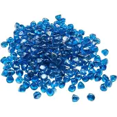 Vevor Feuerglas, 4,5 kg hochtemperaturbeständige Glassteine, 25,4 mm reflektierende Feuerstellen-Glasperlen, Feuerstelle Glasfelsen, Kaminglas, Feuerkristall, Feuerperlen, für Kamin Karibikblau