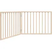 vidaXL Hundegitter Faltbar 2 Paneele 160 cm Pappelholz