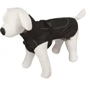 Kerbl Hundemantel Hunde-Regenmantel Forks schwarz XL, 50cm; 80626