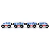 Viga Magnetische Kinder-U-Bahn Viga aus Holz