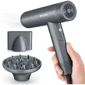 OEM F424 AirPower+ Ionen Föhn Profi Haartrockner Leicht Leise 1700 W - mit Magnet-Stylingspitze Diffusor für Locken Professioneller Hair Dryer