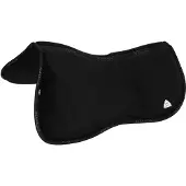 Acavallo Memory Foam Half Pad And Front Riser, Farbe:Black, Größe:3