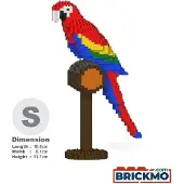 Jekca Bricks Scarlet Macaw 01S ST19MA01B