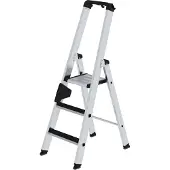 Proregal Stufen-Stehleiter einseitig begehbar mit clip-step 3 Stufen