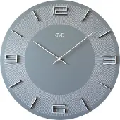 JVD HC34.2 Wanduhr Quarz analog grau rund