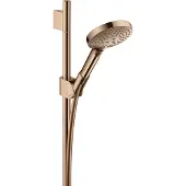 Hansgrohe Brauseset AXOR UNO² m Axor 120 3jet Handbr polished red gold polished red gold