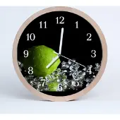 Tulup Holzuhr 20fi cm wanduhr - Kalk Wohnzimmer