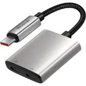 Mcdodo Adapter 2x USB-C Adapter USB Typ C Kabel Zu Samsung Apple Mit DAC