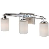QUOIZEL Elstead Taylor LED Wandleuchte G9 3-fach Poliertes Chrom IP44