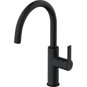 Lenz Küchenarmatur »ANELA«, 3/8", Messing, schwarz-matt