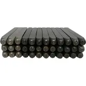 Paulimot Schlagzahlen-Set 36-teilig, Schrifthöhe: 3 mm
