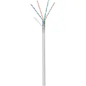 Goobay CAT 5e Netzwerkkabel, F/UTP, Grau, Kupferleiter (CU), AWG 26/7 (stranded), PVC-Kabelmantel, 100 m, 100 m, Cat5e, F/UTP (FTP), Grau