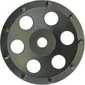 Eibenstock PKD-Schleifteller, Ø 175 mm, 9 PKD-Segmente rund (für EBS 180 H und EBS 180 F)