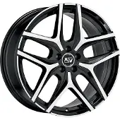 MSW Alufelge 40 8X19 5X120 Et 48 Gloss Black Full Polished
