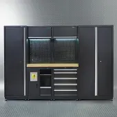Datona Werkstatteinrichtung PREMIUM 285 cm Eiche