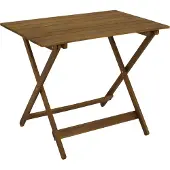 Degamo Gartentisch Balkontisch Klapptisch BAHIA 90x60cm, Akazie geölt, klappbar