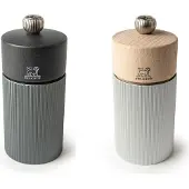 Peugeot Mühlenset 12cm Pfeffermühle Carbon Salzmühle Natur Stahlmahlwerk LINE