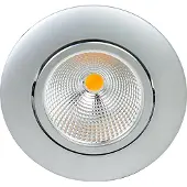 Nobile LED-Deckeneinbaustrahler LB25 A 5068 T Flat chrom-matt 8W