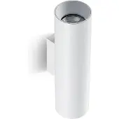Arcchio Dilana Wandleuchte Weiß - , Brinja, dimmbar, Weiß, für Flurbereich, Aluminium, Modern