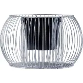 Kadax Gabionen "Valle", Gabionen-Pflanzkorb, Gabione, Blumentopf für Draußen 53cm