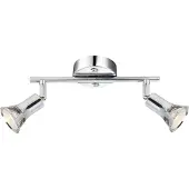 Globo Lighting Globo Dante Strahler Chrom, 2xGU10 LED; 57994-2