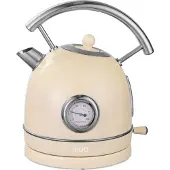 Moa Retro Wasserkocher Creme - Elektrisch - Edelstahl - EK4TC