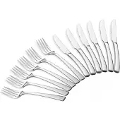 Berlinger Haus Besteckset 12 Teile Edelstahl Silber