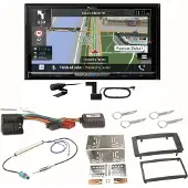 Pioneer AVIC-Z930DAB Navigation DAB+ USB MP3 Einbauset für T5 2003-2015 Multivan